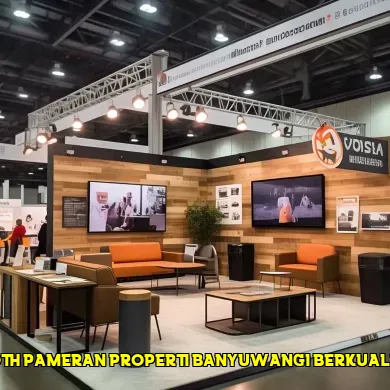 booth pameran properti banyuwangi berkualitas